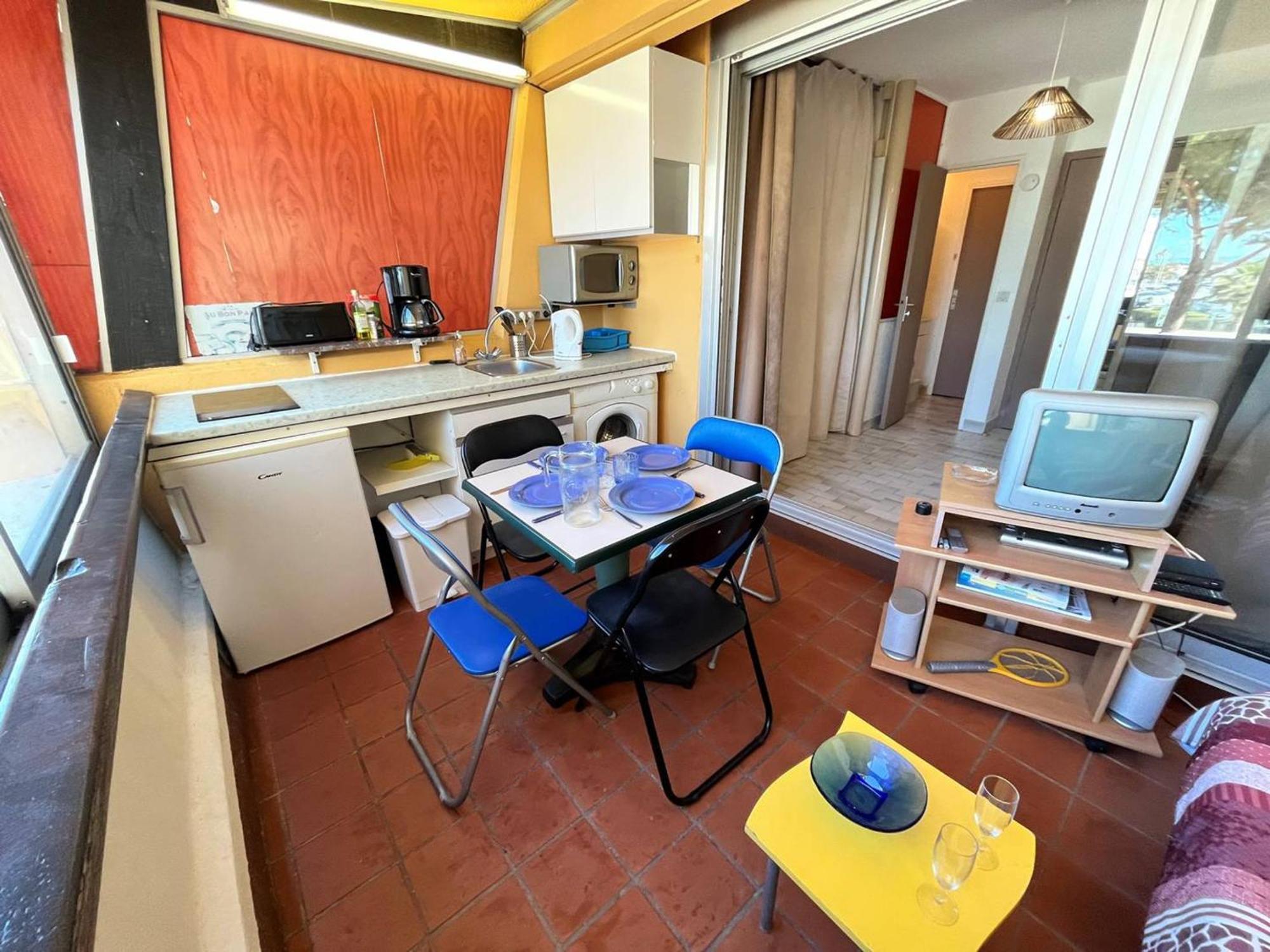 Ferienwohnung Studio Naturiste Avec Parking Au Cap D'Agde, Proche Plage - Fr-1-249A-15 Exterior foto